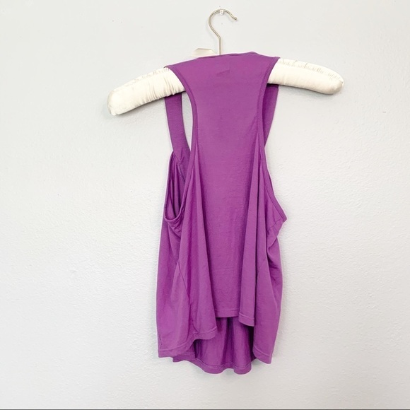 HOT TOPIC SWEET LOVE PURPLE BOW CROP TANK - Picture 2 of 6